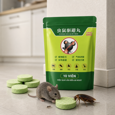 Viên đuổi chuột, đuổi côn trùng